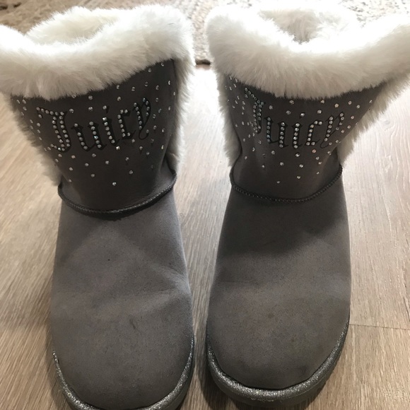 Juicy Couture grey winter boots - Picture 3 of 8